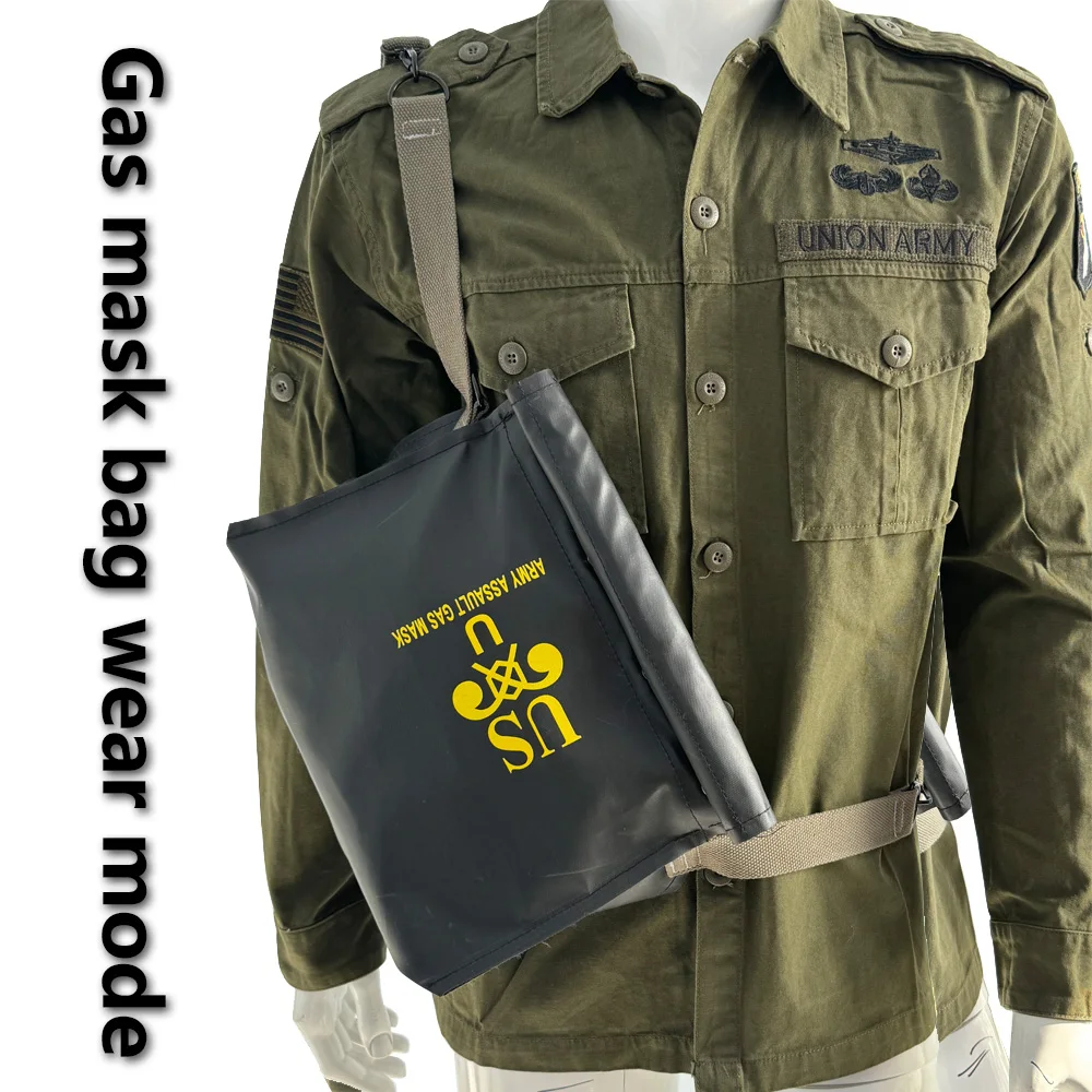 アメリカ軍ガスマスク&バッグ付き　WW2 1942年製 アメリカ軍ガスマスク&バッグ付き WW2 1942年製 アメリカ軍ガスマスク