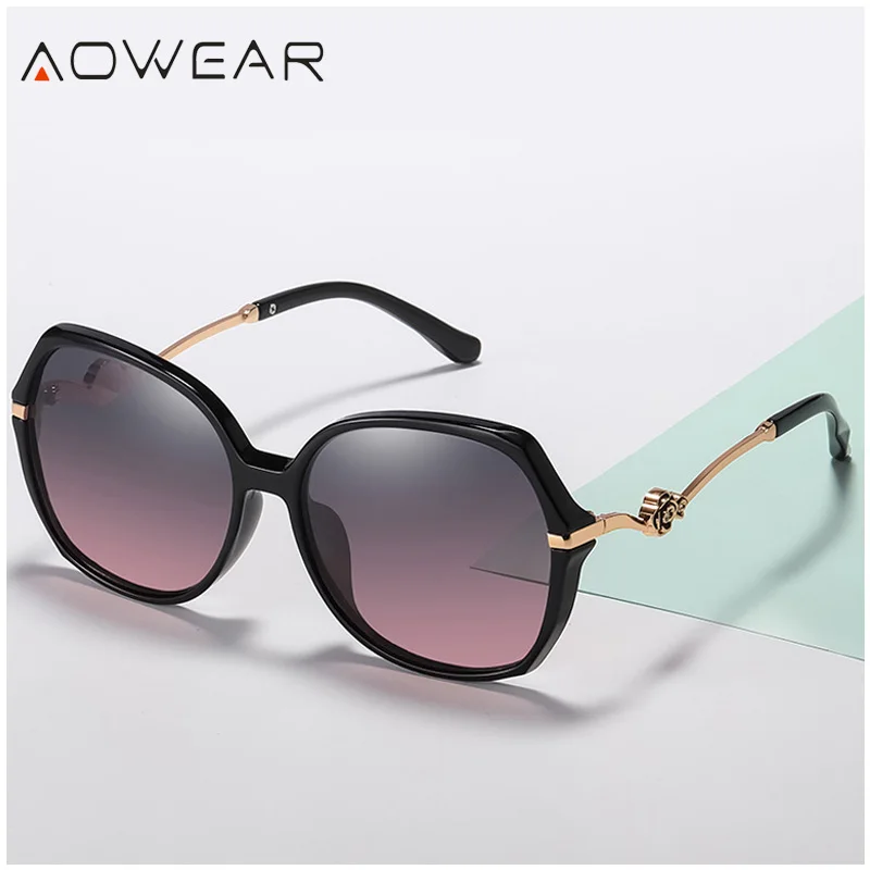 Oversized Sonnenbrille Für Damen Mit Polarisierten Gläsern_voghion.com