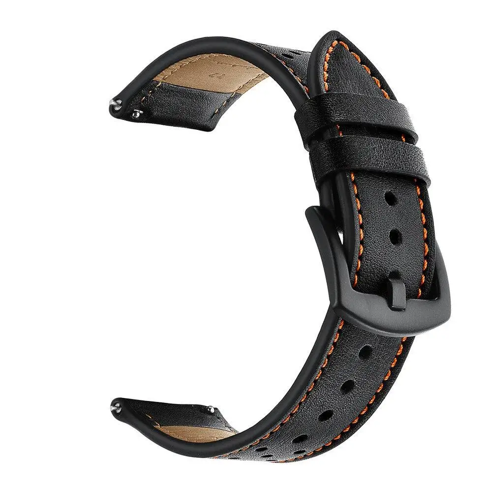 Premium Leather Watchband - Sport Strap and Bracelet Correa