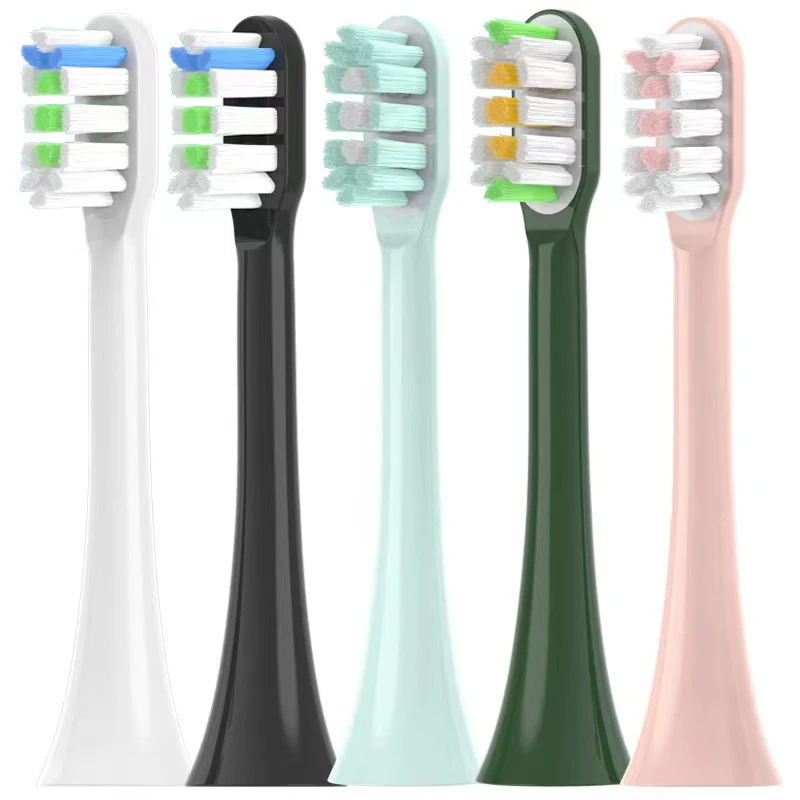 4PCS for SOOCAS X3/X3U/X5 Replacement Brush Heads Sonic Electric Toothbrush Brush Soft DuPont Bristle Clean Care Tooth