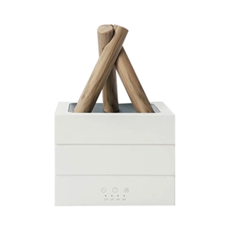 Flame-Inspired Aromatherapy Diffuser with Night Light & Remote Control