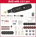 Drill with 111pcs