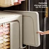 Large Transparent Clothes & Quilt Storage Box - Foldable Oxford Fabric Organizer with Zipper Lid, Space-Saving Household Storage 4