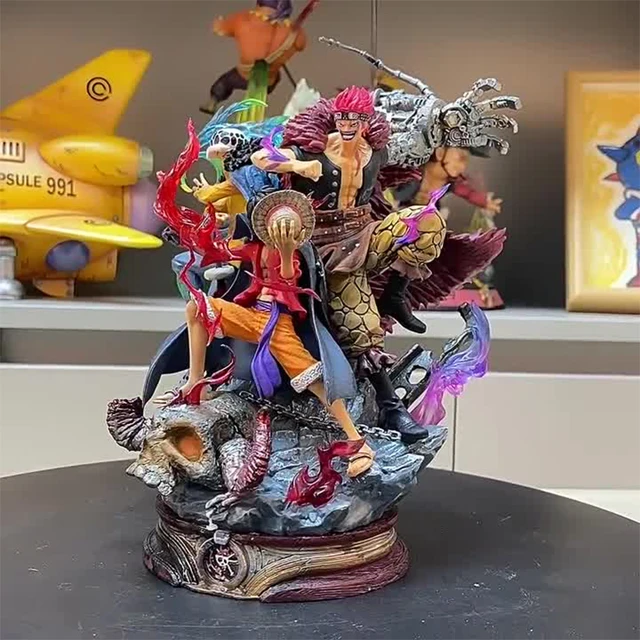22cm One Piece Figurine Three Captain Anime Figure Kid Law Luffy Action Pvc Model Statue Doll Collection Decoration Toys Gifts - Image 6