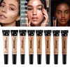 Nude Makeup Facial Foundation Waterproof Cover Blemish Base Fluid Concealer Oil Control Lasting Brighten Skin BB Cream Cosmetics 2