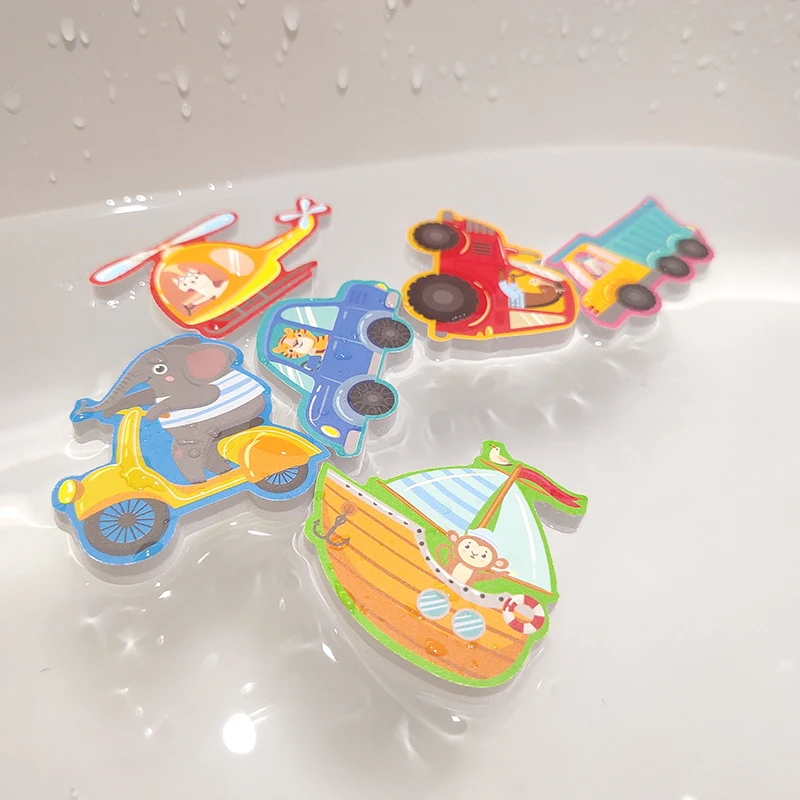 Summer Baby Bath Toys Alphanumeric Letter Animal Puzzle Soft EVA Kids Baby Bathroom Water Toys Baby Toys for 0 12 Months 1 Years 4
