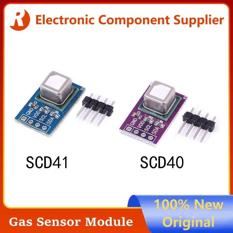 Gas Sensor Module Detects CO₂ Carbon Dioxide Temperature And Humidity ...