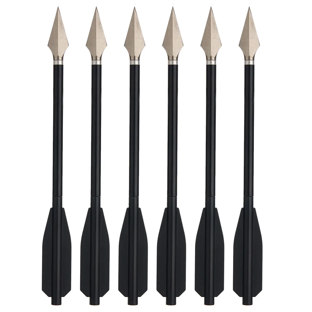 TOPARCHERY 6 12 24 Pcs 6.7 Inch Aluminum Crossbow Arrows Bolts with Replaceable Hunting Tips 5