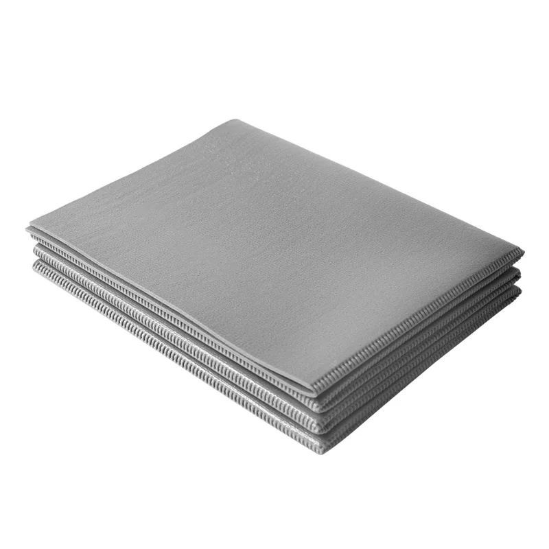 Thin Yoga Mat Non-slip Portable Folding PVC Professional Fitness Sports Travel Fitness Equipment Supplies