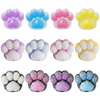 1pc Mini Cat Paw Squeeze Toy Decompression Pendant for Kids Adults Slow Rebound Anti Stress Release New Fashion Ornament Toy 5