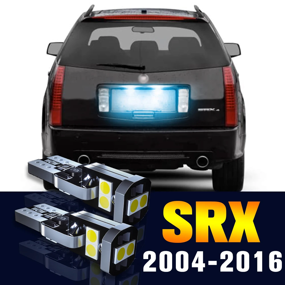 

2pcs LED License Plate Light Bulb Number Lamp For Cadillac SRX 2004-2016 2008 2009 2010 2011 2012 2013 2014 2015 Accessories