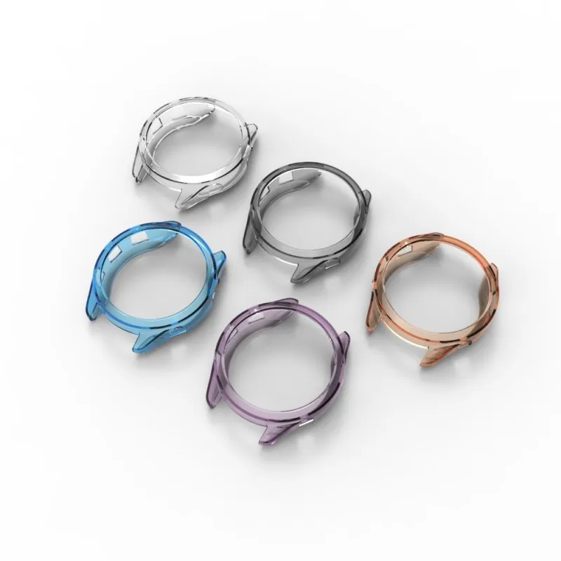 Soft TPU Hollow Smartwatch Cover - Protective Bumper Frame Accessory