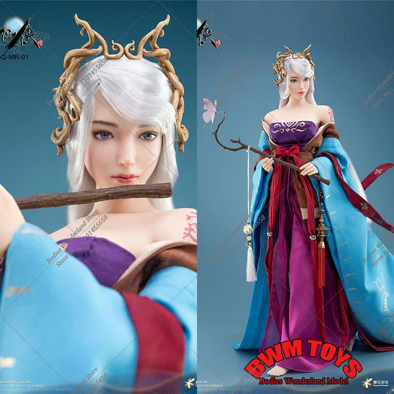

In Stock VERYCOOL 1/6 Scale QQ-MR-01 QQ Game Immortal Hero Series Murong Female Figure Model 12 inches Action Figure Toys