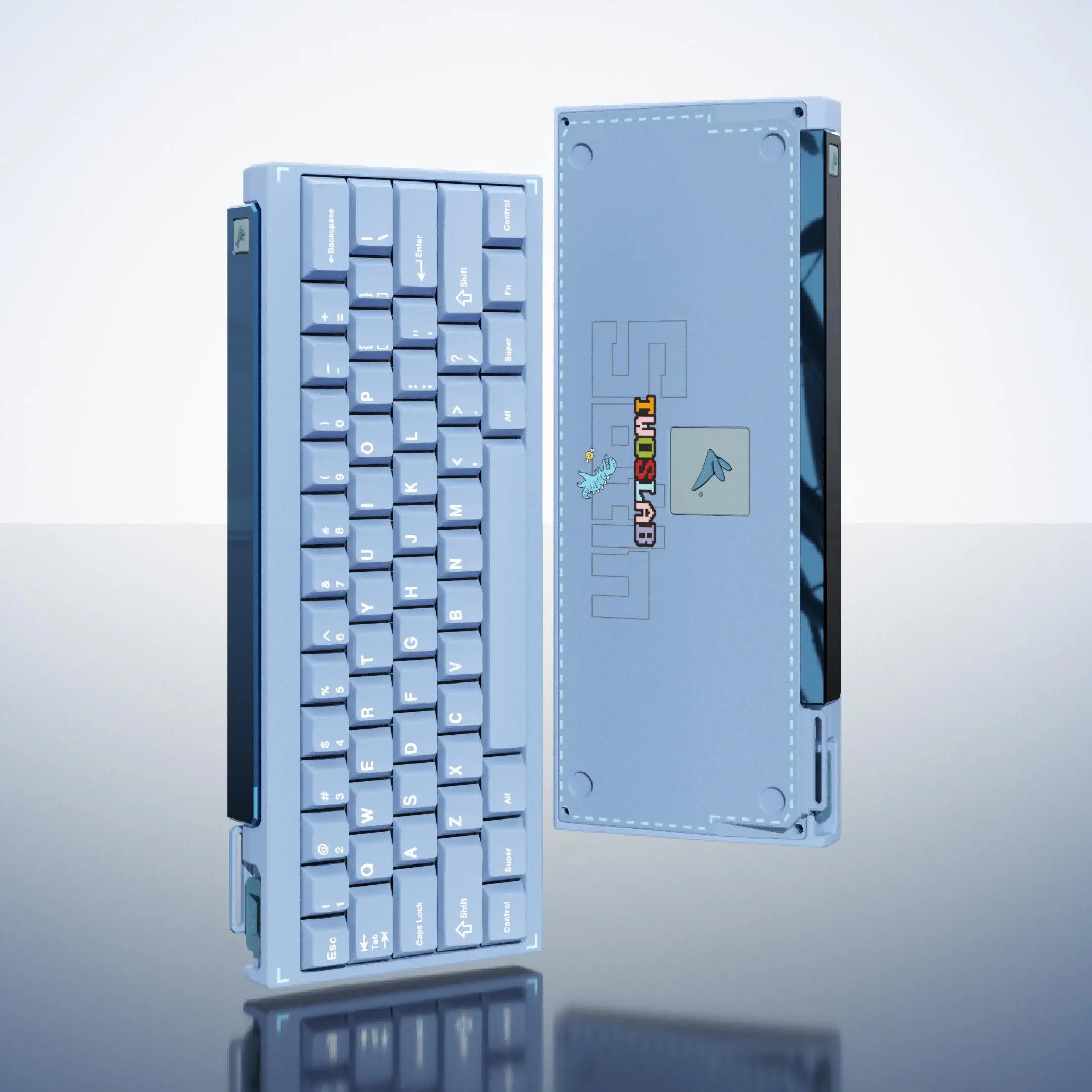 Twos Lab Satin60 水墨 アルミケース Twos Lab Satin60 水墨 アルミケース