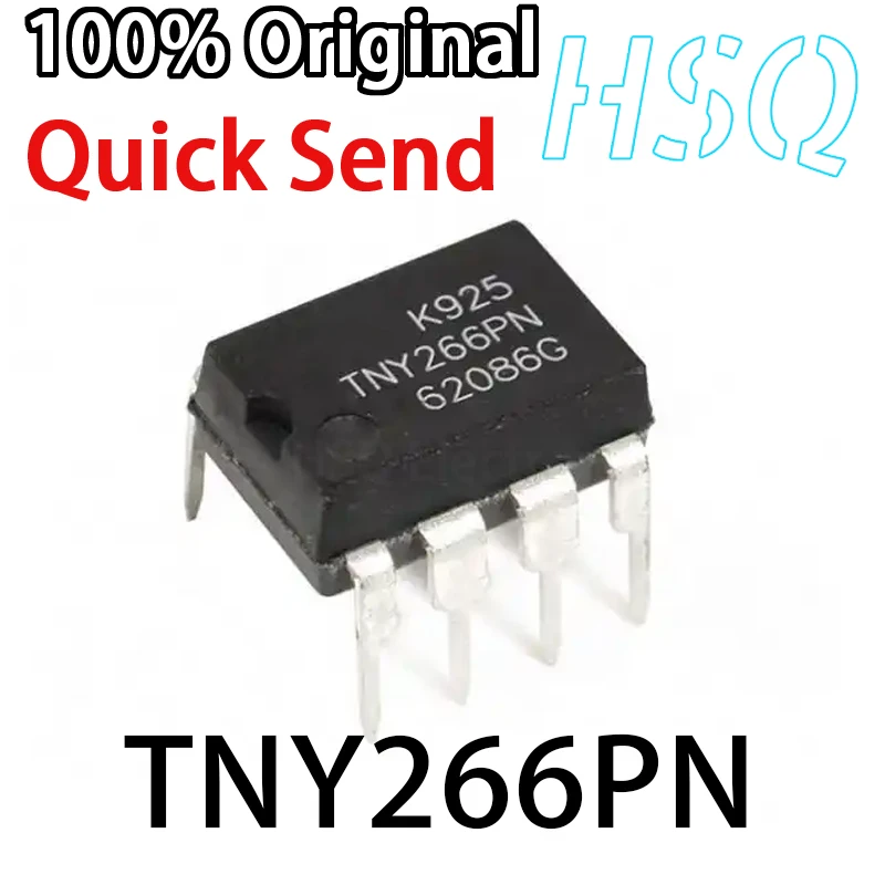 

5PCS TNY266PN TNY266P LCD Power Supply Chip IC Integrated Block Direct Insert DIP-7 Pin Original