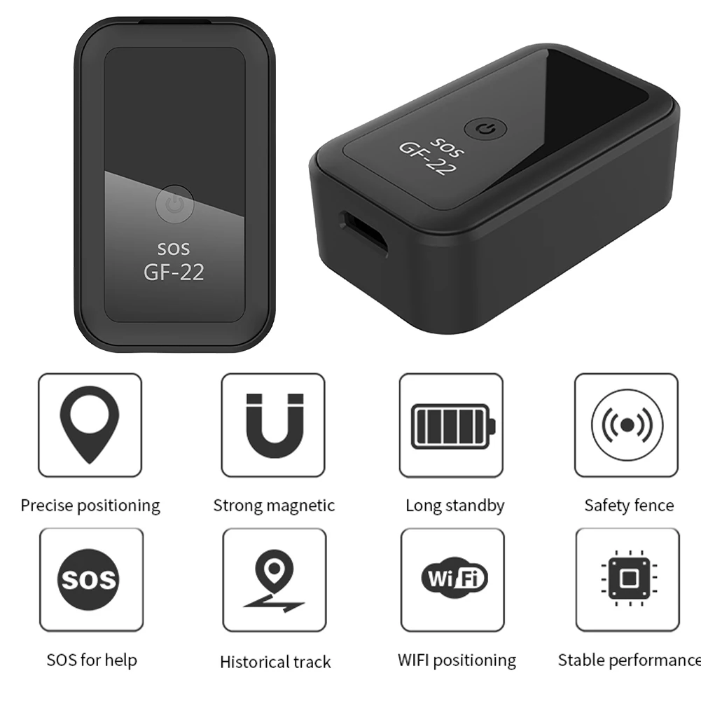 GPS Tracker for Vehicles Audio Recording Wireless Anti-Lost Device Locator Real Time Car Locator Car Accessories