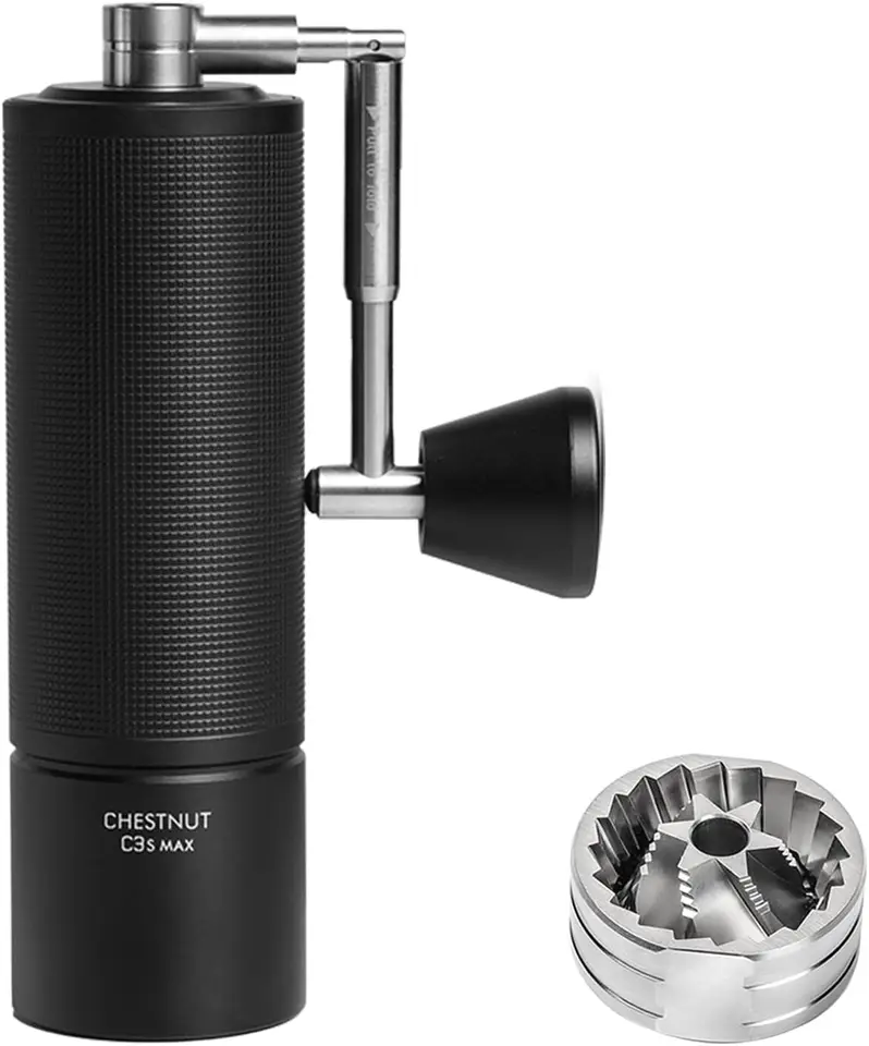 C3S Max Pro Manual Coffee Grinder Stainless Steel