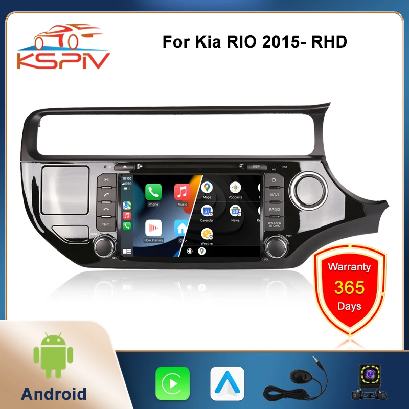 

For Kia RIO 2015- RHD Wireless Carplay Android Multimedia Player Car Radio Navigation GPS Stereo Auto Audio DVD FM AM Head Unit