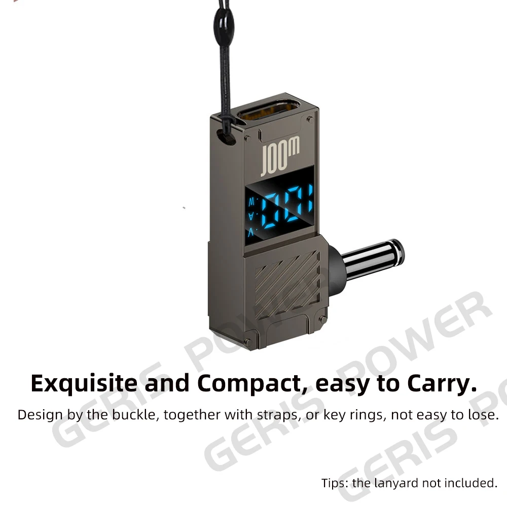 100W USB Type C Fast Charging Adapter Plug Connector Universal USB C to DC Laptop Charger Converter Lenovo Dell Asus Hp Acer