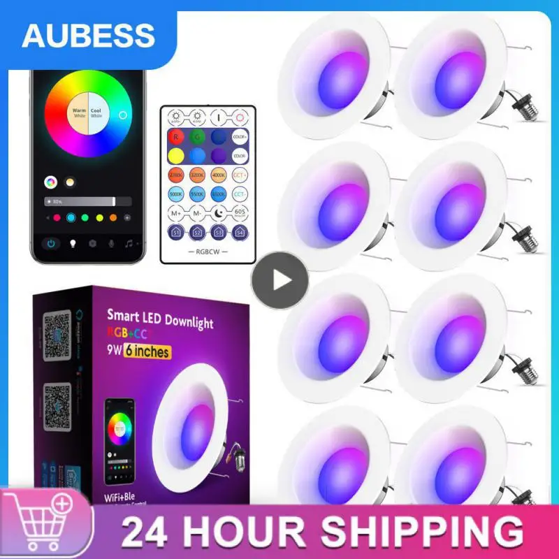 

Интеллектуальный светильник двухсторонняя передача сигнала, пластиковое светодиодное освещение Wi-Fi, умное светодиодное освещение с регулируемой яркостью, стандарта США E26