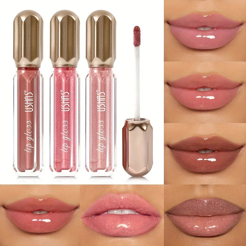 

Mirror Pearl Lip Gloss Waterproof Long Lasting Moisturizing Lipstick Shine Glitter Lipgloss Women Makeup Cosmetic Light Plumping