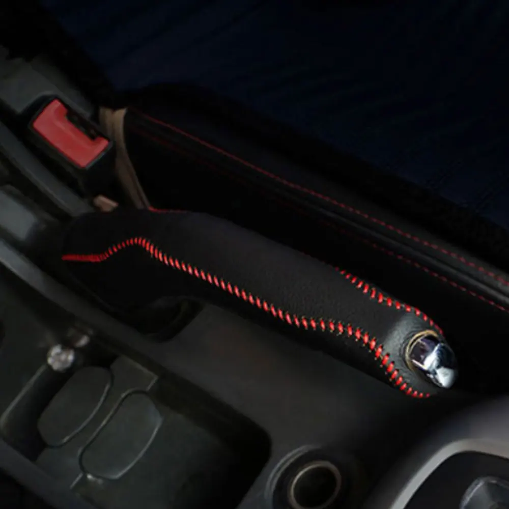 Car Leather Gear Handbrake Cover Hand Brake Grip for Chevrolet Cruze Sedan Hatchback 2009-2015 Interior Accessoreis