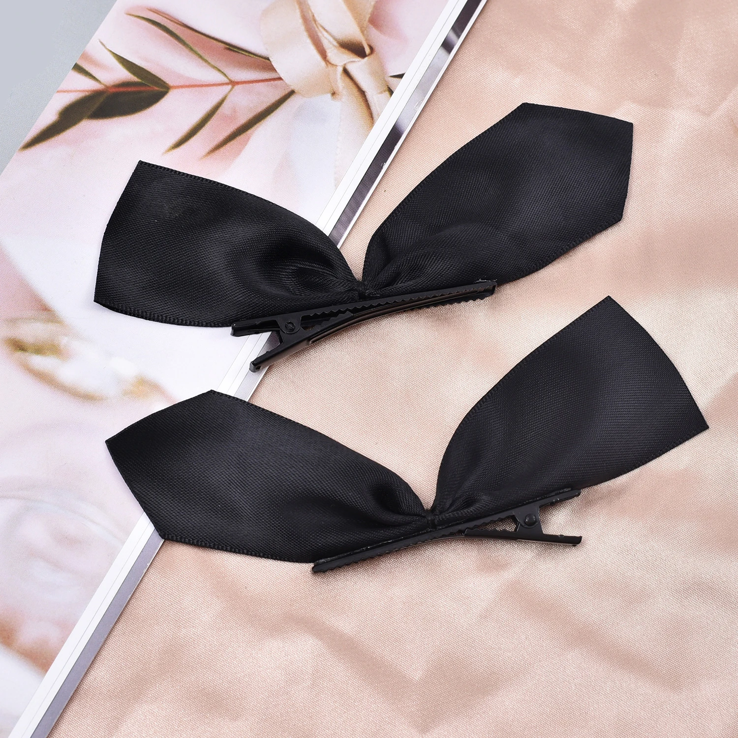 ☆送料・関税込☆INSTANTFUNK★Striped ribbon hair clip★ 4Pcs Cute Pink Strawberry BB Hair Clips – The Kawaii Shoppu