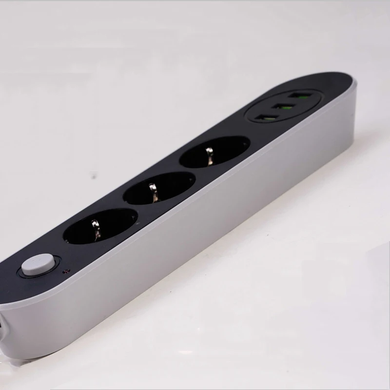 Plug Power Strip Extension Cord Extension Cable Universal Socket 2