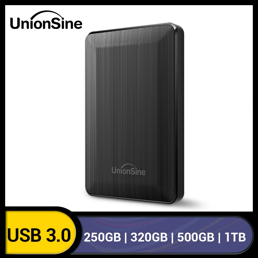 Unionsine Hdd 2.5" Portable External Hard Drive 250gb/320gb/500gb/1tb