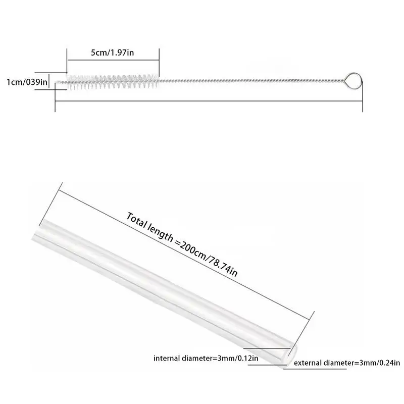 2 M Milk Tube 2 M Milk Silicone Pipe Compatible With Fully Auto Coffee Ninova Jura Melitta Krups