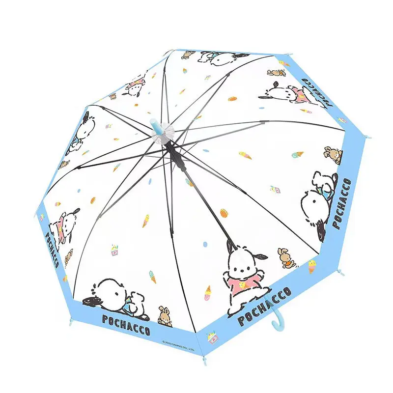 

Новинка, симпатичный прозрачный зонт Sanrio, с рисунком «Моя Мелодия»