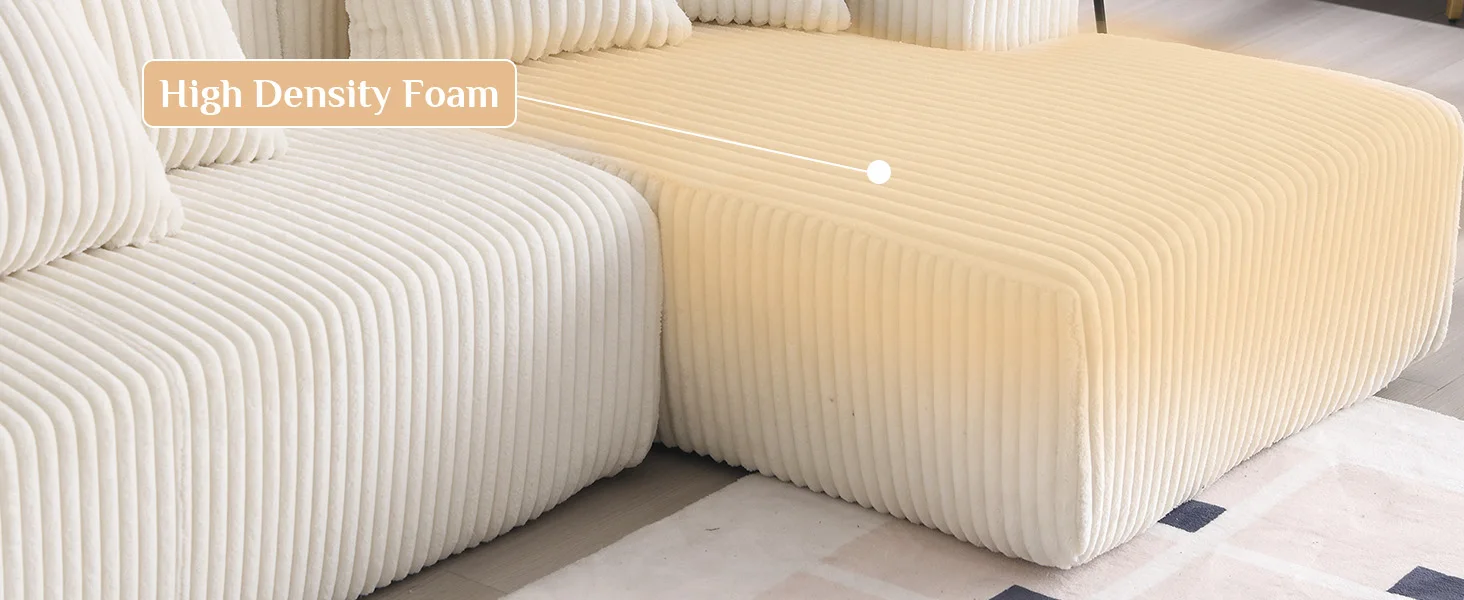 Oversized Deep Seat Sofa