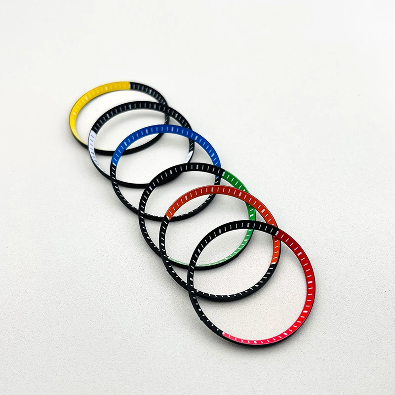 

Двухцветные пластиковые кольца для часов 30,5 мм, подходит для Seiko SRPD SKX007 SKX009 SKX011, чехлы для часов, запасные части для ремонта