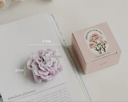 Handmade Aromatherapy Soy Wax Candle - Scented Carnation for Weddings, Birthdays, Parties, and Home Decor (Purple)