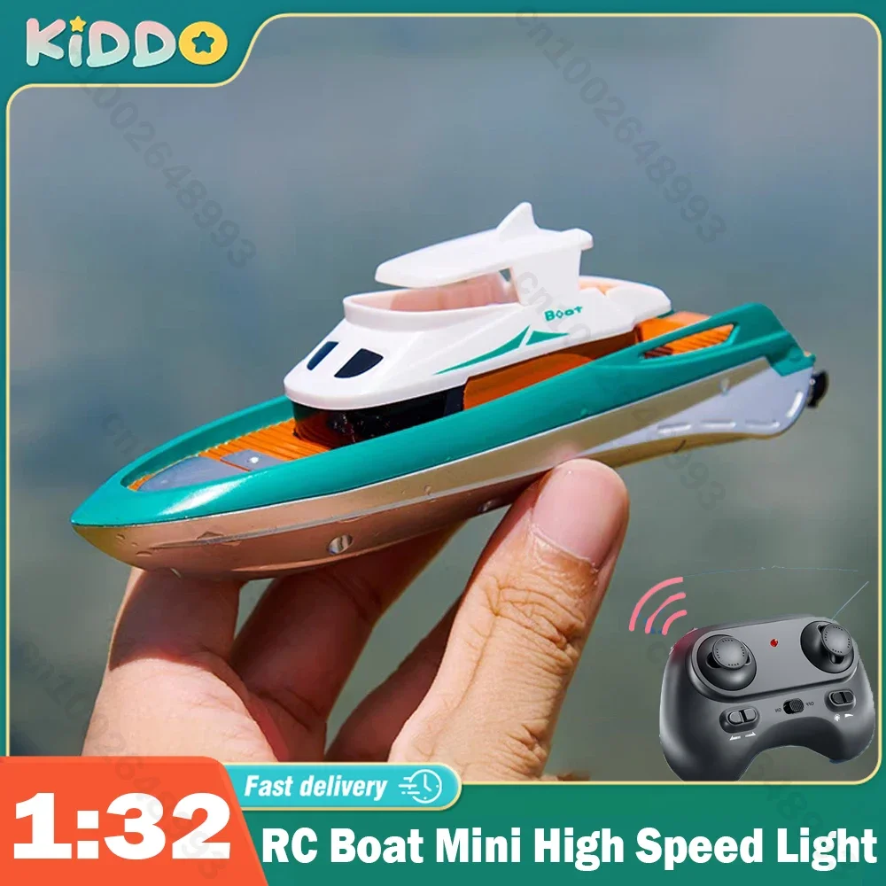15km/h RC Boat Mini Boat Electric RC Speedboat Radio Remote
