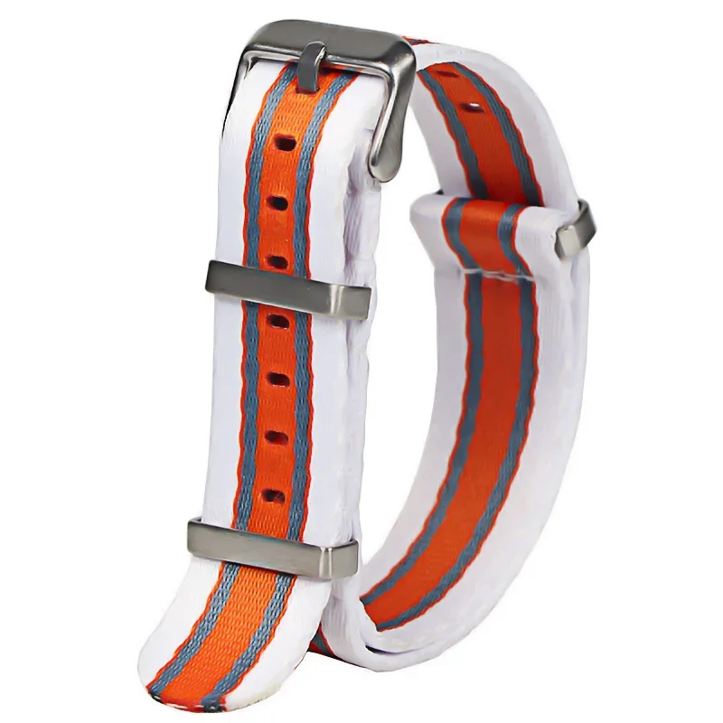 Comfortable Nylon Military-Style Washable Watch Band for Men