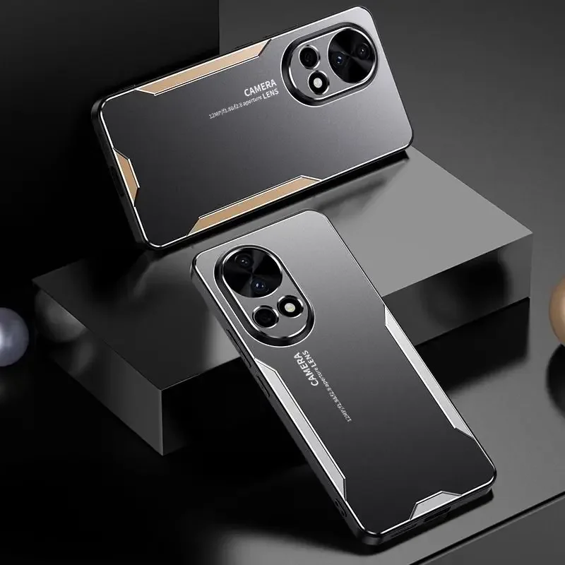 Luxury Aluminum Alloy Metal Shockproof Bumper Camera Protect Phone Case
