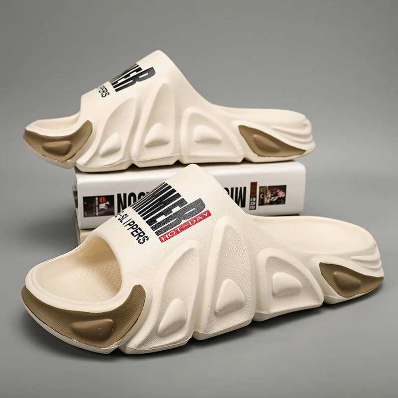 Slip Slippers for Men Αντιολισθητικές sliders Soft Foam Slipper για εσωτερικούς χώρους εξωτερικού χώρου με χοντρή σόλα_voghion.com