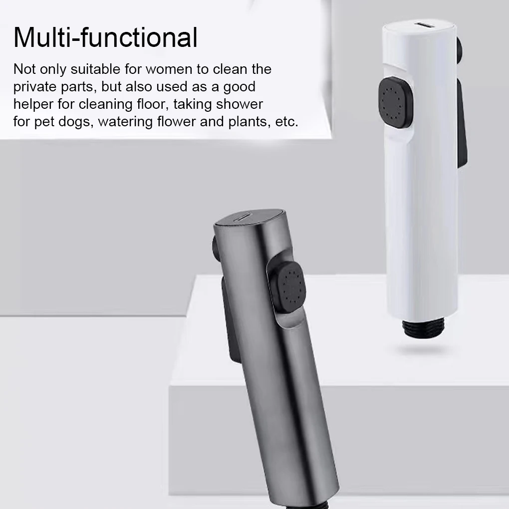Toilet Douche Bidet Handheld Shower Head Flower Plant Diffuser Universal G1/2 Connector Faucet Floor Pet Water Nozzles