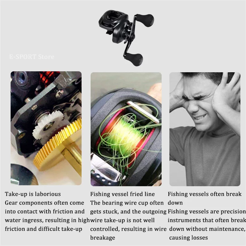 Fishing Reel Maintenance 20ml Oil and 20ml Grease Fishline Wheel Bearing  Lubricating Oil Gear Maintenance Kit Fishing Accessorie