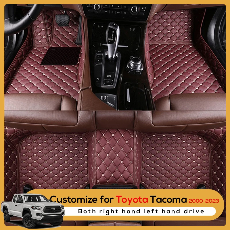 

Custom Fit Car Floor Mat for TOYOTA Tacoma Accessories Interior ECO Durable Thick Carpet Customize for Left/Right Drive