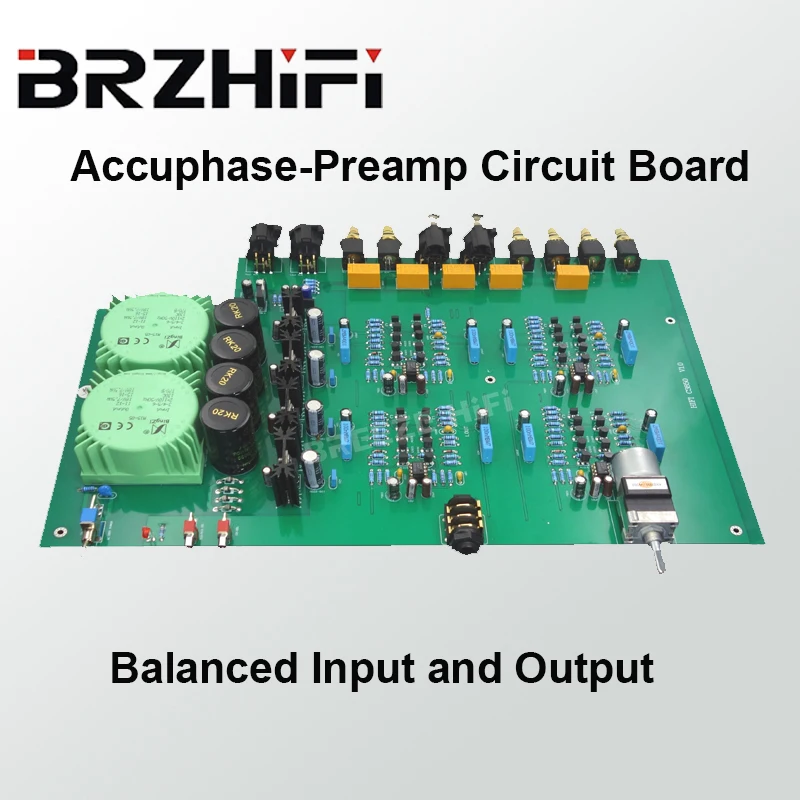 

Refer to the Golden Throat C3850 preamp circuit kit fully balanced input and output architecture, Class A preamp
