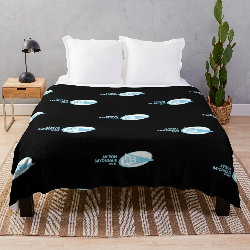 

Aviron Bayonnais Throw Blanket Dorm Room Essentials Sofa Throw Blanket