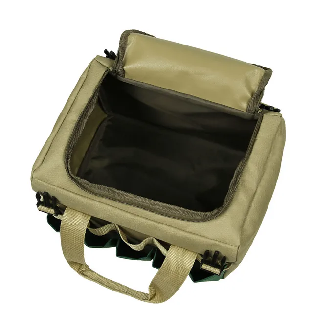 Többcélú Kerti Szerszámok Beállított Szék Összecsukható Széklet Táska Készlet Szervező Zsebekkel Kertészhasználat - Image 5