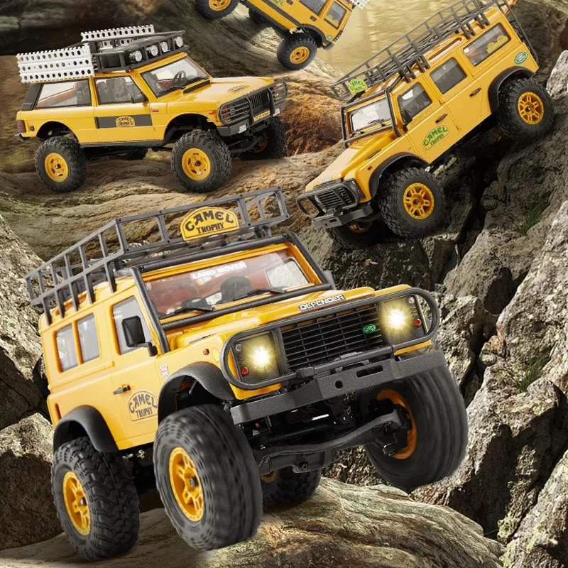 New Fms Fcx24m Land Rover Rc Series Outdoor Off-Road Climbing Car 90/110 First Generation Range Rover Remote Control Car Toy 6