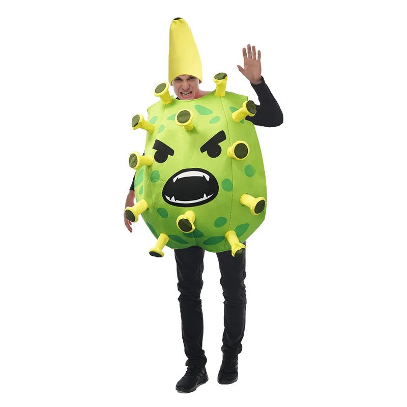 Children's Germs Performance Clothing Toddler Doctor Protective Virus Fairy Tale Drama Play Germ Wars Dance Clothes Cosplay