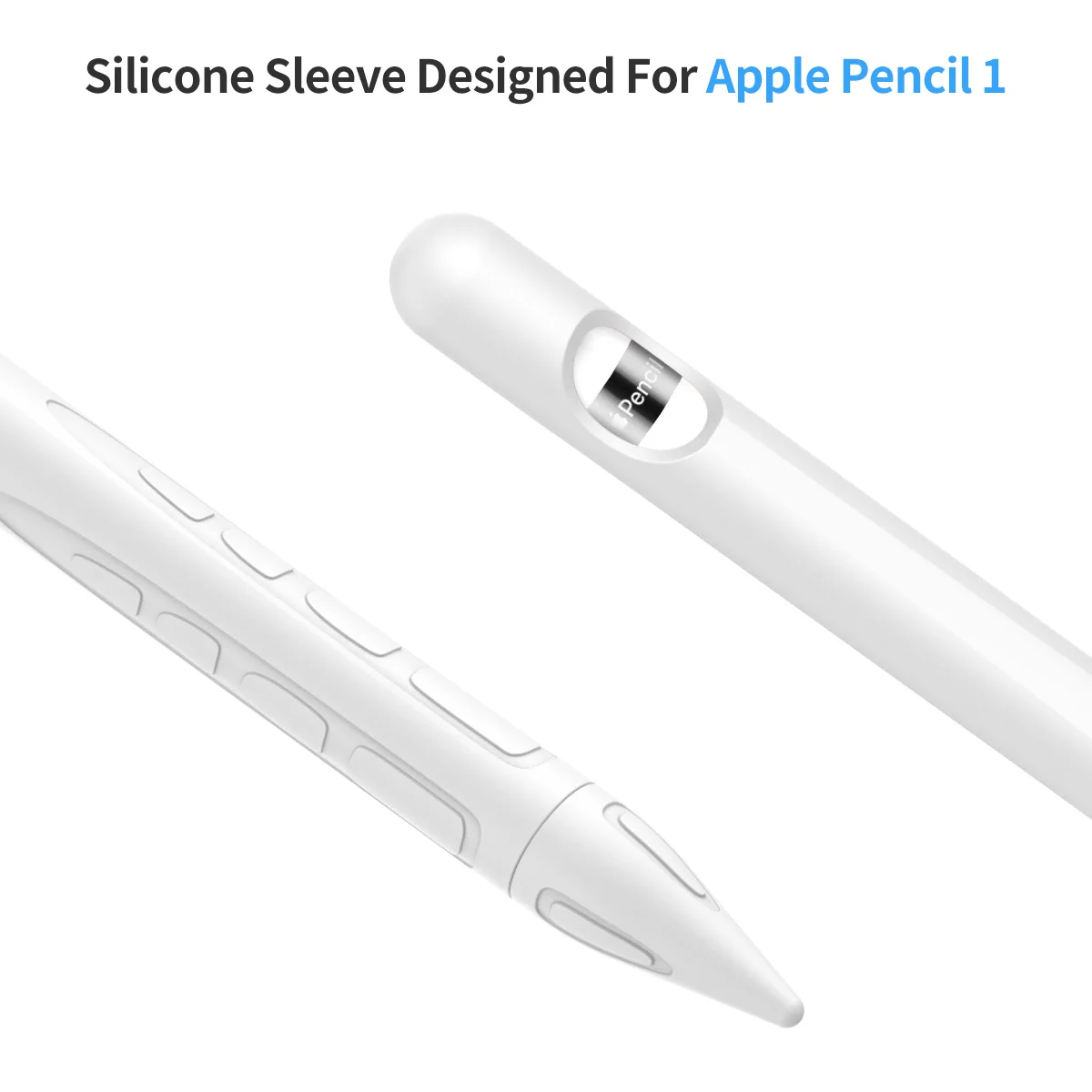 Für Apple Pencil 2 1 Silikonhülle, universell, bunt, für iPad, Federmäppchen, rutschfest, kratzfest, Silikonhülle – Detail 15