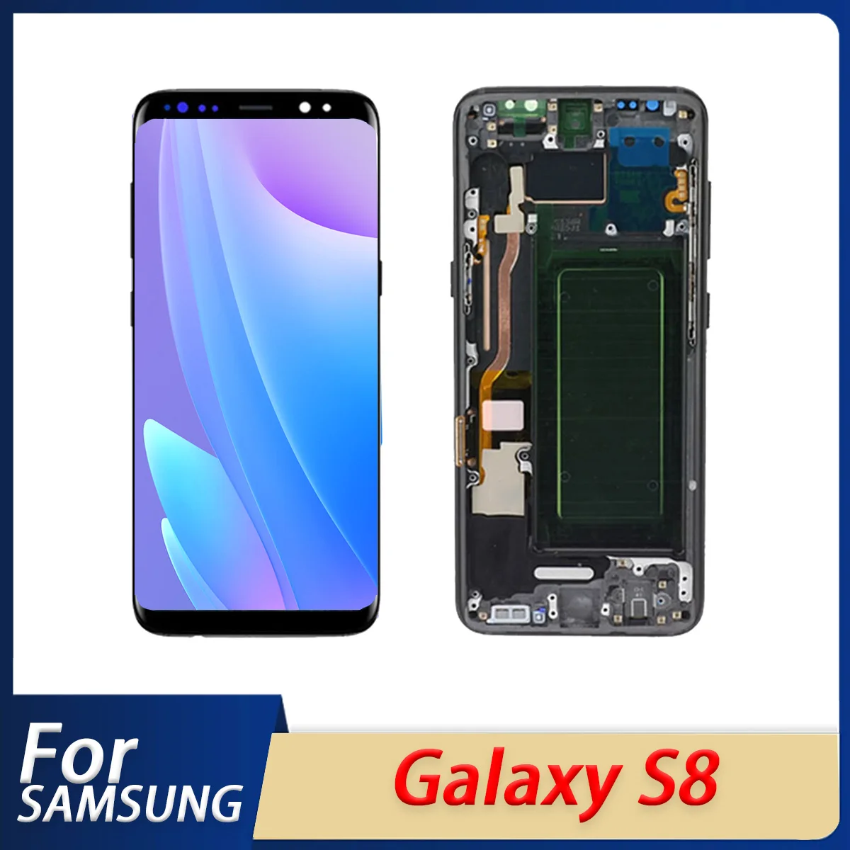 Galaxy SAMSUNG S8 SM-G950FD 64GB 海外版SIMフリー ジャンク品 動作品 家電、AV、カメラ