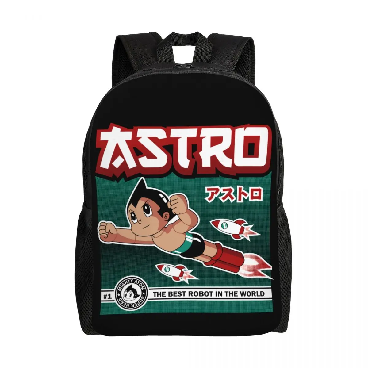 

Рюкзаки для женщин и мужчин Astroboy с рисунком манги, водостойкие, для школы и колледжа