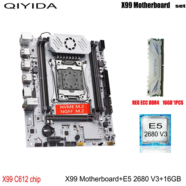 X99 デュアルCPUマザーボード Xeon E5 2680 v4 セット X99 デュアルCPUマザーボード Xeon E5 2680 v4 セット X99 デュアルCPU